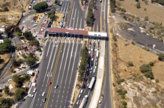 Finalmente, el mandatario capitalino hizo un sobrevuelo general por la ciudad para confirmar que todo transcurriera en calma.