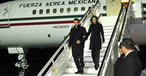 EPN-LLEGA A ROMA