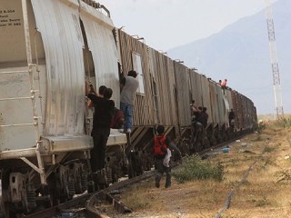 migrantes tren