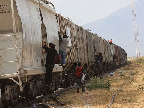migrantes tren