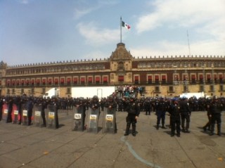 policias zocalo