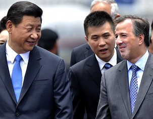 MEXICO-CHINA-XI-ARRIVAL