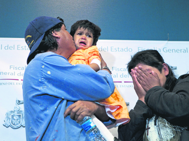 NANCY ES ENTREGADA A SUS PAPAS