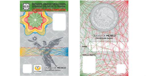 licencia conducir nueva df