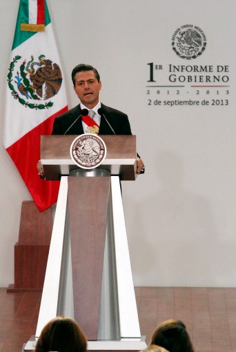 MENSAJE DE PEÑA NIETO POR INFORME DE GOBIERNO