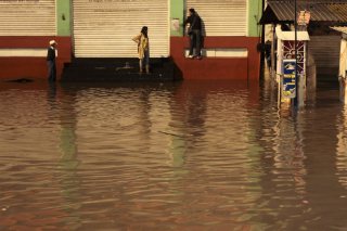 REGISTRAN CAÍDA HISTÓRICA DE LLUVIA EN EL DF