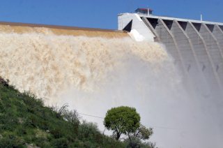 DESBORDAMIENTO DE LA PRESA LAS VÍRGENES