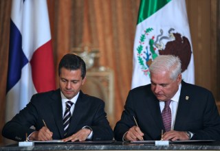 ANUNCIAN PARA ESTE AÑO LA FIRMA DEL TLC ENTRE MÉXICO Y PANAMÁ