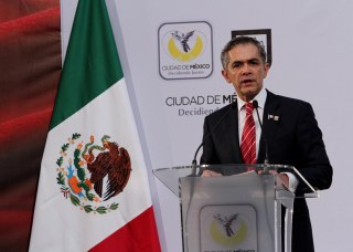 MIGUEL ÁNGEL MANCERA ENCABEZA CEREMONIA
