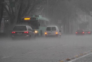 FUERTES LLUVIAS EN LA CIUDAD