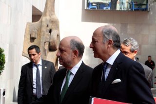 LLEGA MISNISTRO DE ASUNTOS EXTERIORES DE FRANCIA