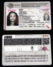 PRESENTA IFE NUEVA CREDENCIAL CON 25 MEDIDAS DE SEGURIDAD