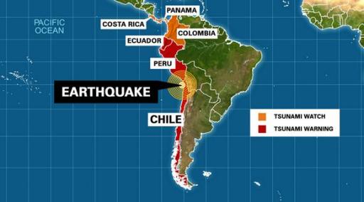 chile tsunami