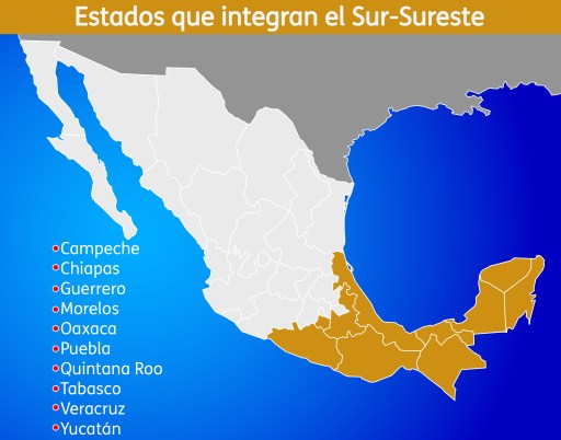 mexico sur sureste