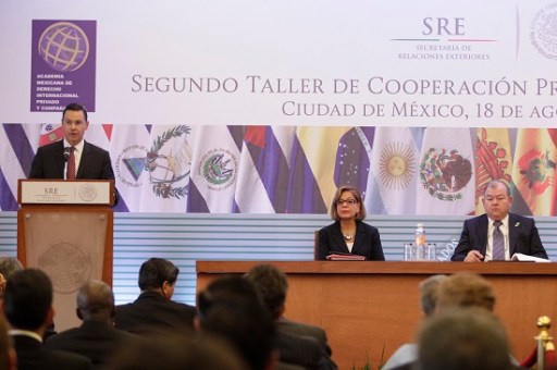 Foto 3 Consultor Jurídico, Max Diener, en el Segundo Taller de Cooperación Procesal