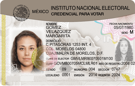 credencial elector