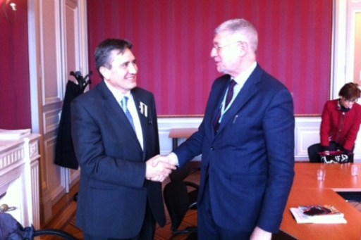 Ombudsman mexicano con Gianni Magazzeni