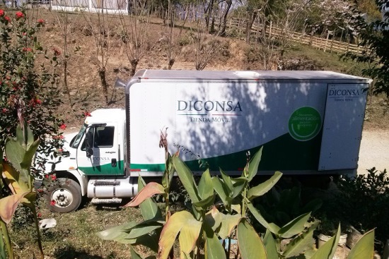 unidad movil diconsa