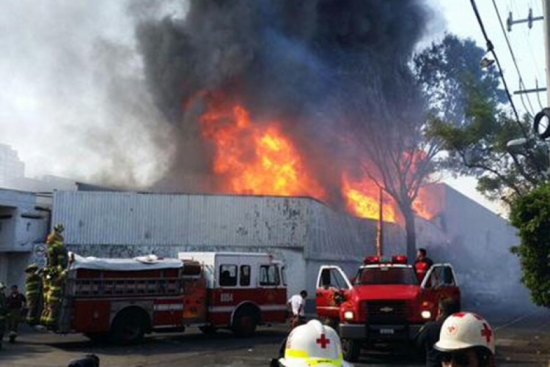 incendio cerveceria modelo