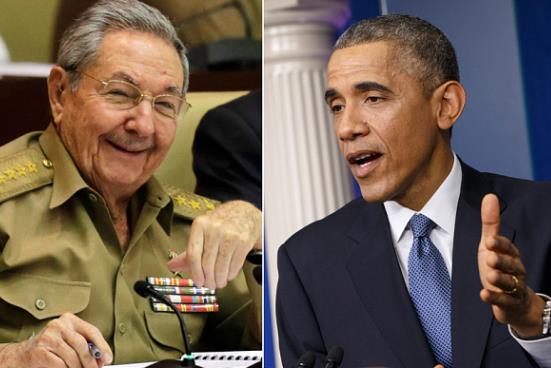 obama castro