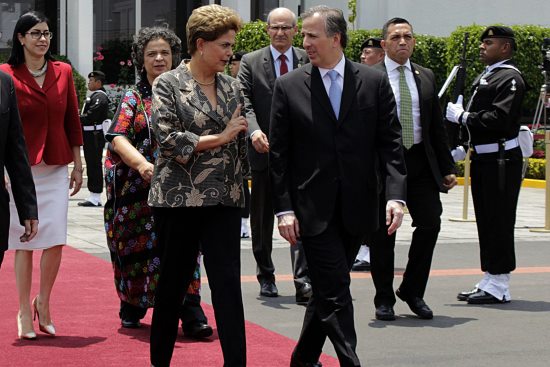 DILMA ROUSSEFF CONCLUYÓ SU VISITA DE ESTADO A MÉXICO