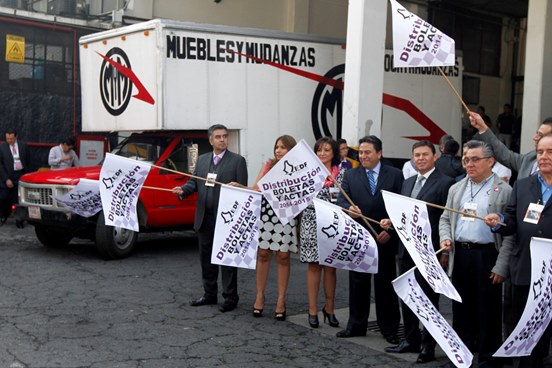 REPARTEN BOLETAS Y ACTAS ELECTORALES EN EL DF