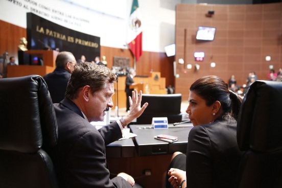 Romero Hicks y Pilar Ortega Martínez