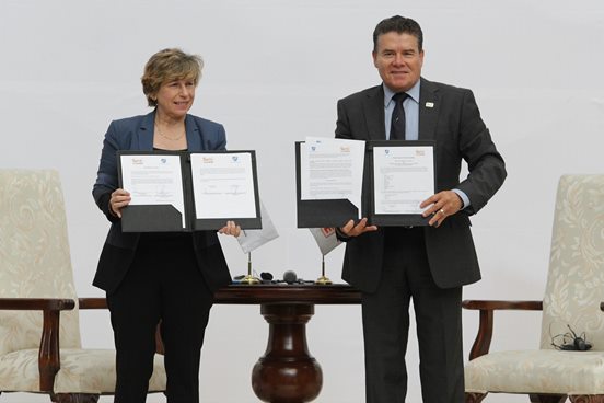 FIRMAN PROGRAMA DE COLABORACION SNTE-AFT