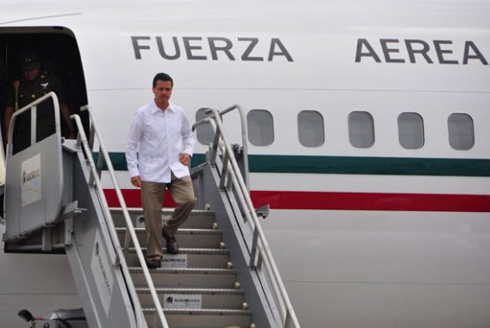 LLEGA ENRIQUE PEÑA NIETO A TABASCO