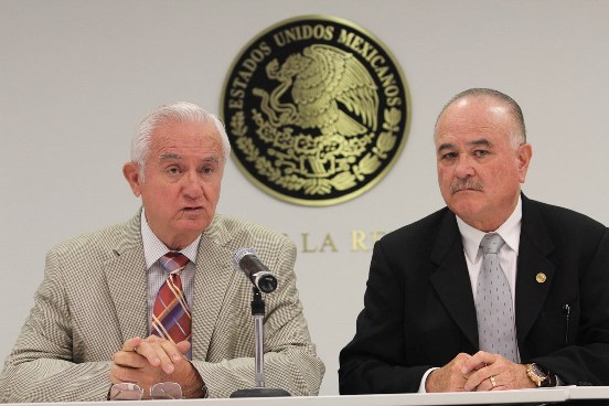 Ernesto Ruffo y VictorHermosillo