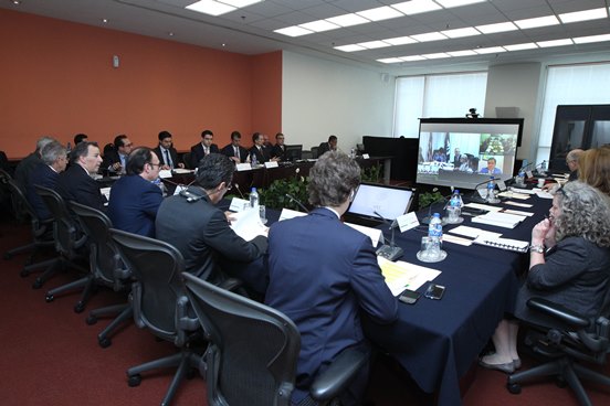 FOTO 2 Segunda videoconferencia de seguimiento al DiÃ¡logo EconÃ³mico de Alto Nivel (DEAN) entre MÃ©xico y Estados Unidos