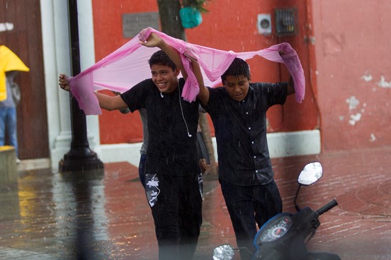 LLUVIA INTENSA EN OACAXA