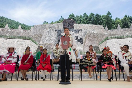 PEÑA NIETO CELEBRA EL DÍA INTERNACIONAL DE LOS PUEBLOS INDÍGENAS