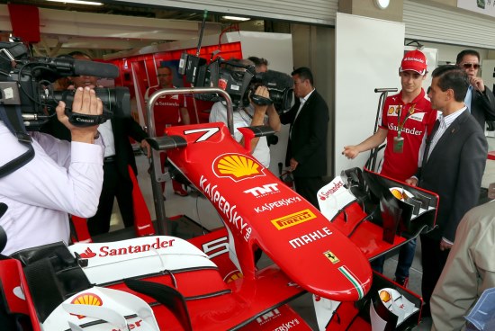 RECORRE PEÑA NIETO EL AUTÓDROMO HERMANOS RODRÍGUEZ