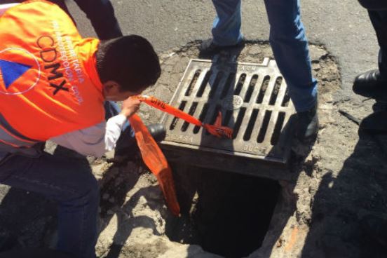 coladera bebe muerto