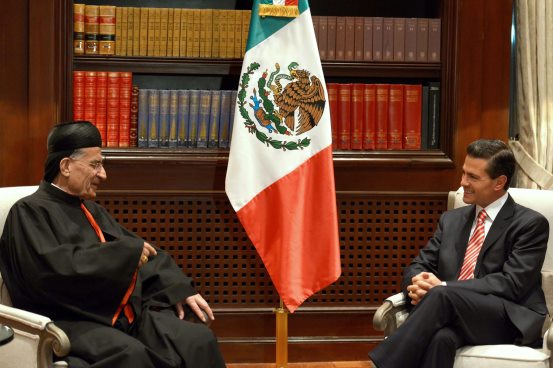 REUNIÓN CON EL PATRIARCA MARONITA DE ANTOQUÍA