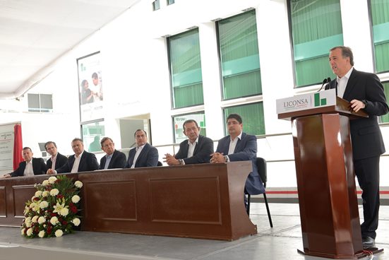 JOSÉ ANTONIO MEADE, INAUGURA PLANTA DE LICONSA EN MICHOACÁN