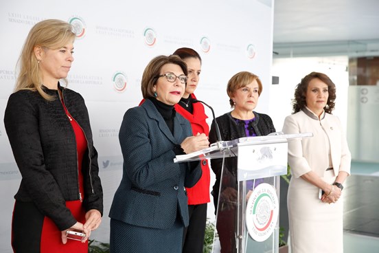 violencia genero senadoras