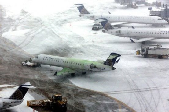 aeropuerto eu nieve