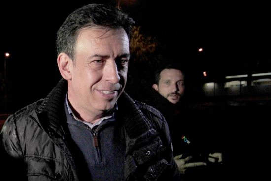 MOREIRA A SU SALIDA DE LA CÁRCEL DE SOTO DEL REAL EN ESPAÑA