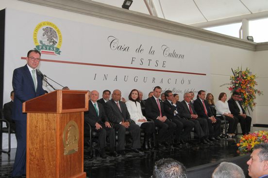 INAUGURAN CASA DE CULTURA DE LA FSTSE