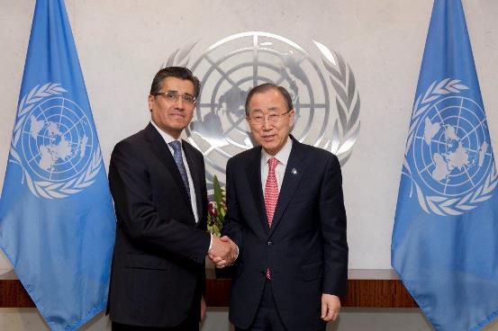 Juan José Gómez Camacho Ban Ki-moon