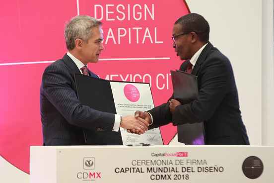 OFICIALIZAN A CDMX COMO "CAPITAL MUNDIAL DEL DISEÑO"