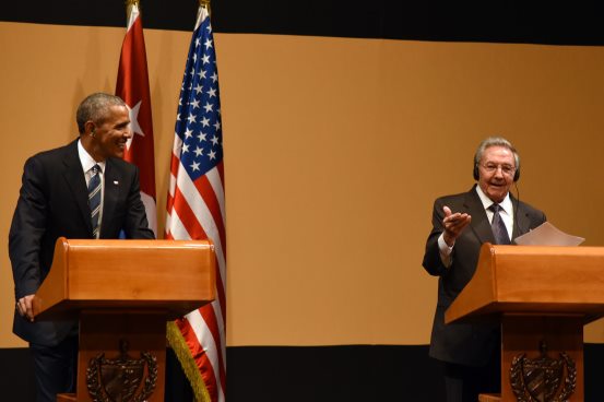 REUNIÓN DE OBAMA Y CASTRO EN CUBA
