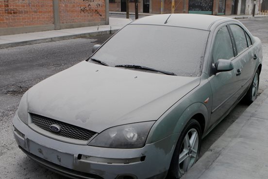 CAÍDA DE CENIZA EN PUEBLA.