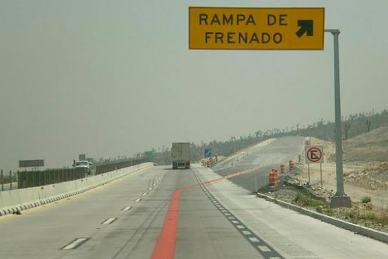 rampa frenado