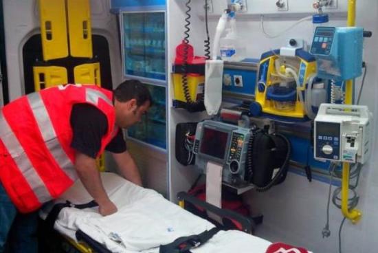 ambulancia desfibrilador