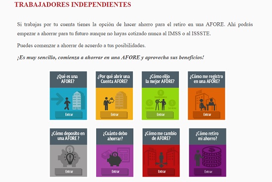 consar independientes