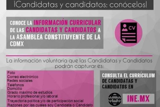 ine candidatos cdmx