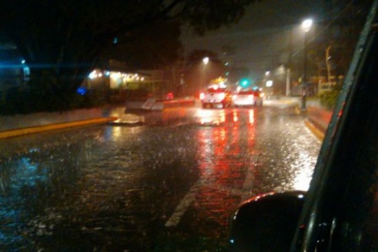 lluvia nocturna